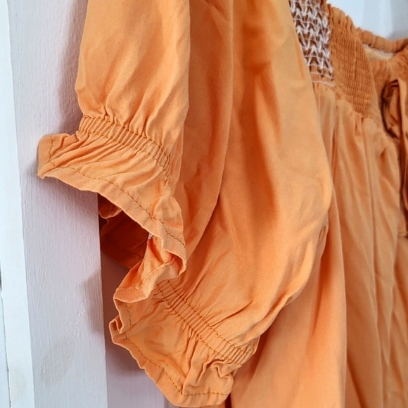 Heyson Scenic Overlook Puff Sleeve Embroidered Mini Boho Dress - Picture 2 of 11